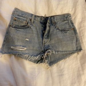 Levi’s Denim Cutoff Shorts size 27
